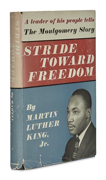 KING, MARTIN LUTHER, JR. Stride Toward Freedom: The Montgomery Story.